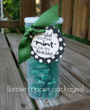 Cute Teacher Gift Ideas for the First Day of School