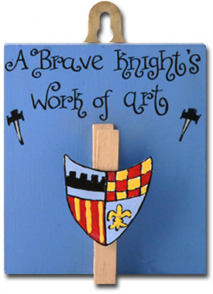 Brave knight masterpiece peg