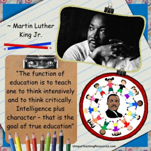 martin luther king jr quotes intelligence plus character Quiet ...