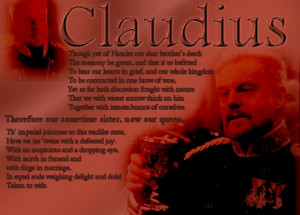 ... Claudius Quotes . King Claudius Quotes From Hamlet . Emperor claudius