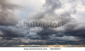 Stormy Sky Stock Photo