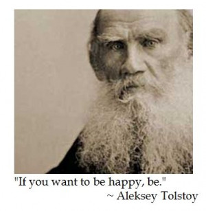 Tolstoy on Happiness