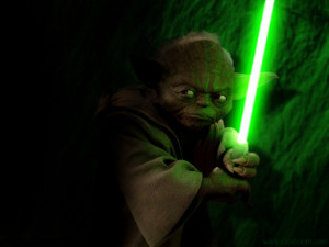 Yoda tells Darth Vader to eat