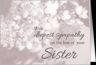 Sympathy/Loss of Sister/Christian-Sympathy Loss Of Sister card ...