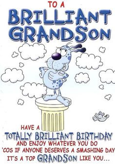 happy birthday. grandson | Happy Birthday Wishes Grandson ...
