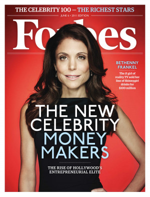 Real Housewife ’ doing on the cover of Forbes ’ Celebrity 100 list ...