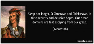 Sleep not longer, O Choctaws and Chickasaws, in false security and ...