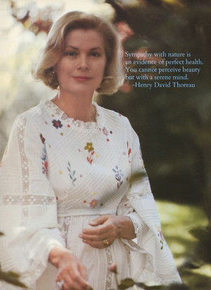 This photo of Princess Grace of Monaco, by Howell Conant, appears on ...