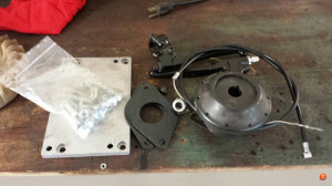 ... 230 new with mounting plate. May be open to mini bike related trades