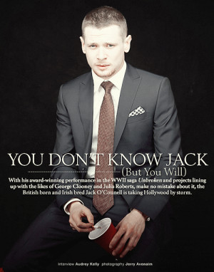 Jack O’Connell for Fade In Magazine