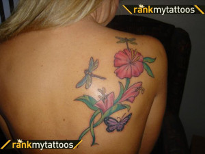 Butterfly and Dragonfly Tattoo Designs