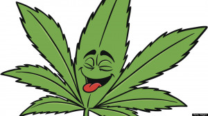 marijuana leaves drawing