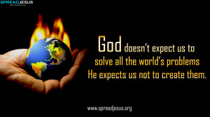Christian Quotes HD-Wallpaper Download God doesn't expect us to solve ...