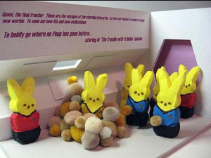 star trek peeps the trouble with tribbles spoiler alert the red shirts ...