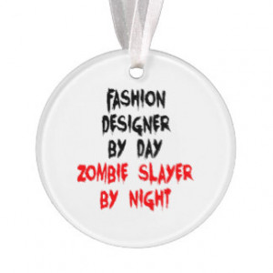 Fashion Quotes Christmas Ornaments