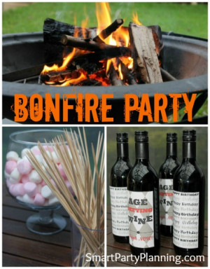 Bonfire Birthday Party Decorations A bonfire party is one of the