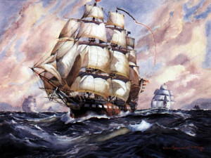 March 28, 1800: Frigate USS Essex commanded by Edward Preble becomes ...
