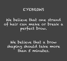 Eyebrows eyebrow