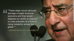 Panetta warns of degraded military readiness from spending cuts