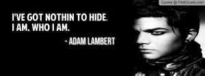 Adam Lambert Quote cover