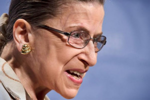 Justice Ginsburg has some problems with the Hobby Lobby 5-4 decision ...