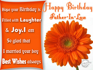 Birthday Quotes For Father In Law From Daughter In Law ~ Quotes For ...