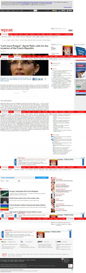 Below, see two screenshots of the Google Translate of the Wprost ...