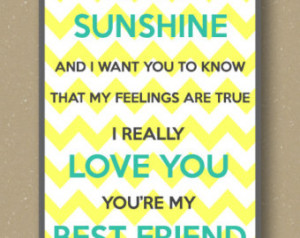 ... Gift Card Friendship You're My Best Friend Quote Lyrics Queen Chevron