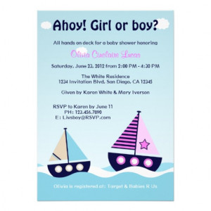 nautical_sailboat_gender_reveal_gender_neutral_invitation ...