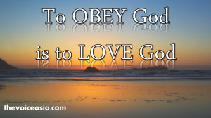 obey God’s laws then things will go well for us. We should obey God ...