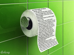 Finnish company apologizes for printing Bible quotes on toilet paper