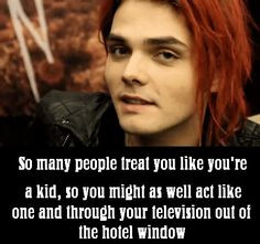Gerard Way-Television quote by MySenselessHope.deviantart.com on @ ...