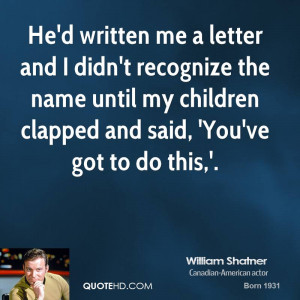 William Shatner Quotes