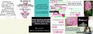 Girly Quotes Cover Comments