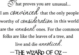 ... The Wonderful Wizard of Oz quote wall decor arts sayings vinyl decals