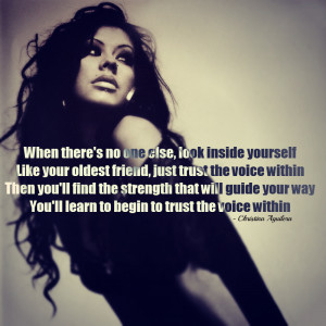 christina aguilera. quotes, song quotes, trust, girl, woman ...