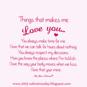 Cute I Love You Picture And Quotes: I Love You Quote In Cute Pink ...