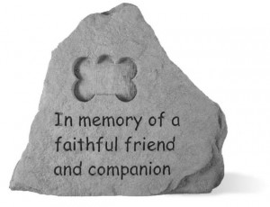 Pet Memorial Memorate Loss
