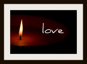 The fourth candle represents LOVE