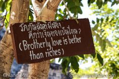 Brotherly love is better than riches' -- Inspirational quotes in ...