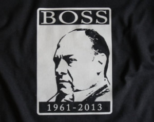 ... commemorative shirt, Tony Soprano, HBO TV shirt, celebrity, mobster