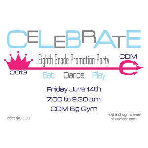 Home | Shop | 8th Grade Promotion | 8th Grade Promotion Party