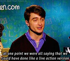 Dan about the potter puppet pals...I really wish they would've done it