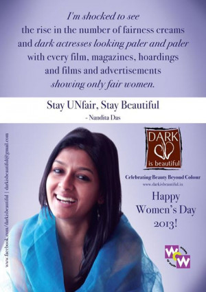 nandita das campaigns for the unfair or the dark skinned in india the ...