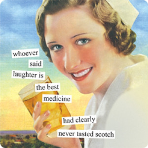 Anne Taintor magnet: scotch
