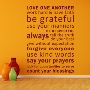 Love-One-Another-Have-Faith-Be-Grateful-inspirational-Quotes-Wall ...