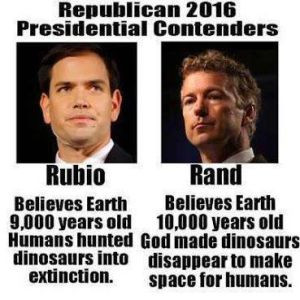 Facebook meme claims Rand Paul and Marco Rubio have anti-science views ...