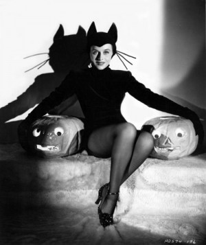 Paulette Goddard Halloween