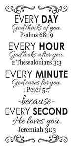 STENCIL-Every-Day-God-loves-You-12x24-Bible-Verses-painting-signs ...