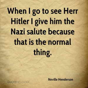 Neville Henderson Quotes